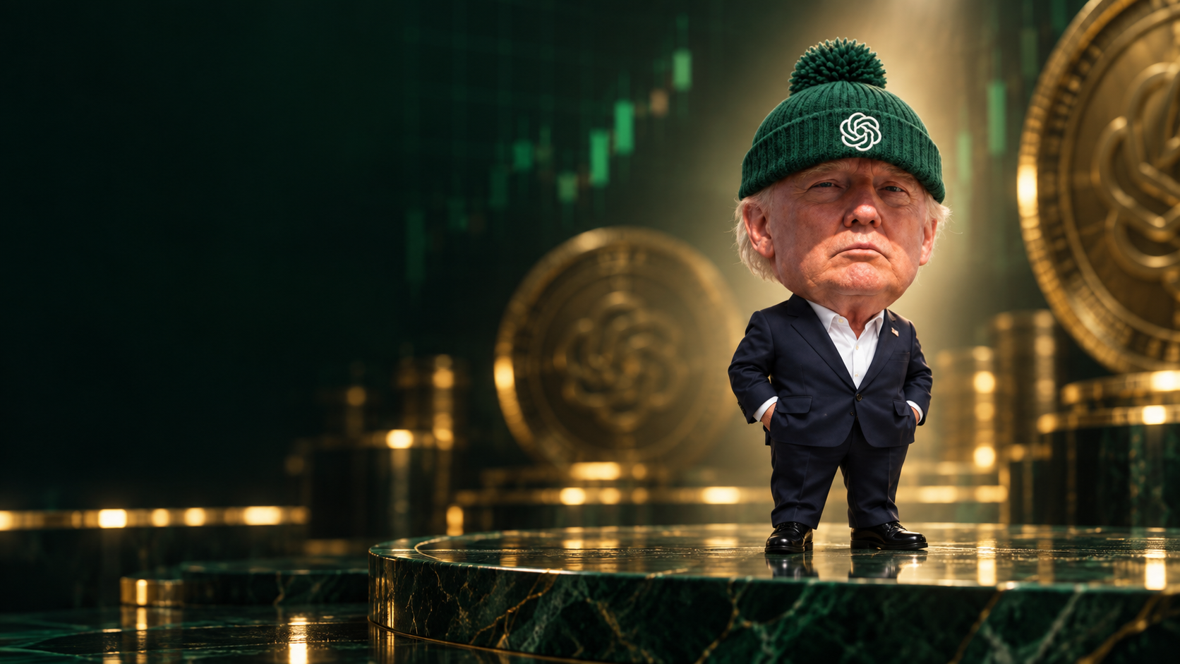 TRUMPGPT in the emerald vault